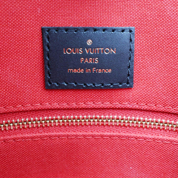 LOUIS VUITTON Onthego MM Giant Monogram Reverse Canvas Tote Bag Brown