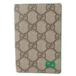 GUCCI GG Supreme Canvas Long Card Case Beige 768249