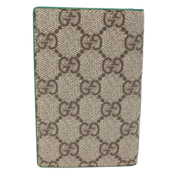 GUCCI GG Supreme Canvas Long Card Case Beige 768249