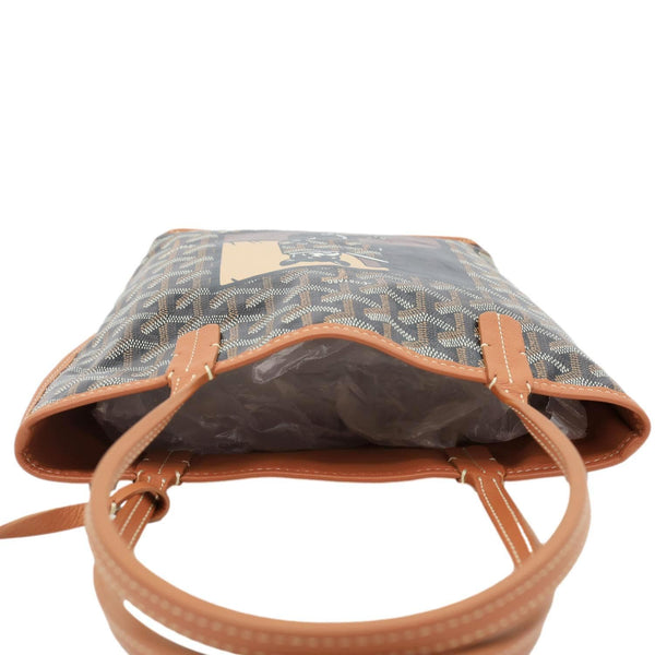 Goyard Anjou Mini Canvas Shoulder Bag Black