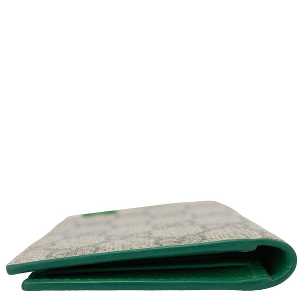 GUCCI GG Supreme Canvas Long Card Case Beige 768249