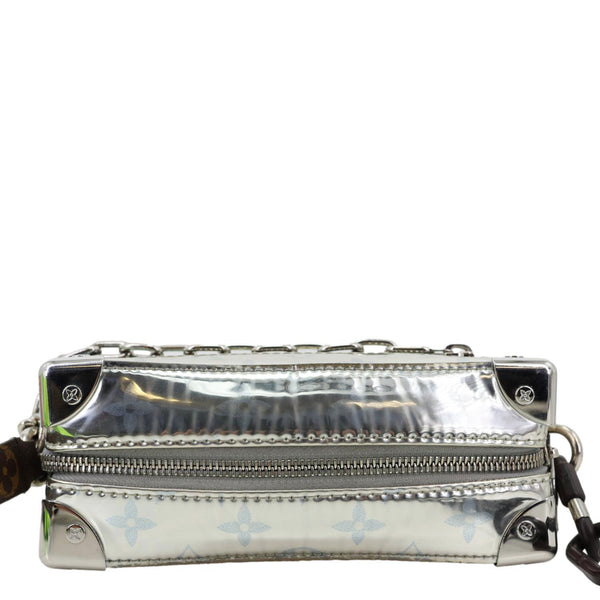 LOUIS VUITTON Soft Trunk Mini Monogram Metallic Nebula Shoulder Bag Brown