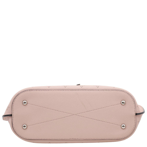 LOUIS VUITTON Girolata Monogram Mahina Leather Shoulder Bag Pink