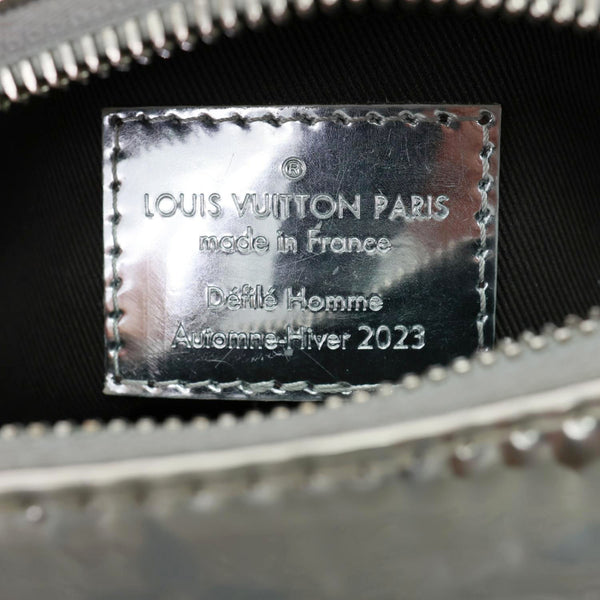 LOUIS VUITTON Soft Trunk Mini Monogram Metallic Nebula Shoulder Bag Brown