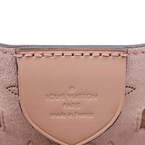 LOUIS VUITTON Girolata Monogram Mahina Leather Shoulder Bag Pink