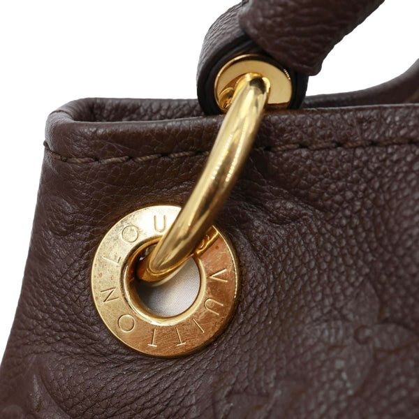 LOUIS VUITTON Artsy MM Monogram Empreinte Leather Hobo Bag Brown