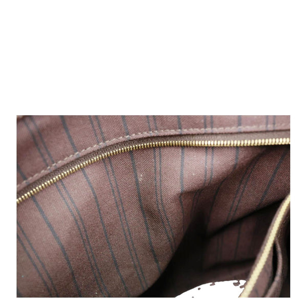 LOUIS VUITTON Artsy MM Monogram Empreinte Leather Hobo Bag Brown