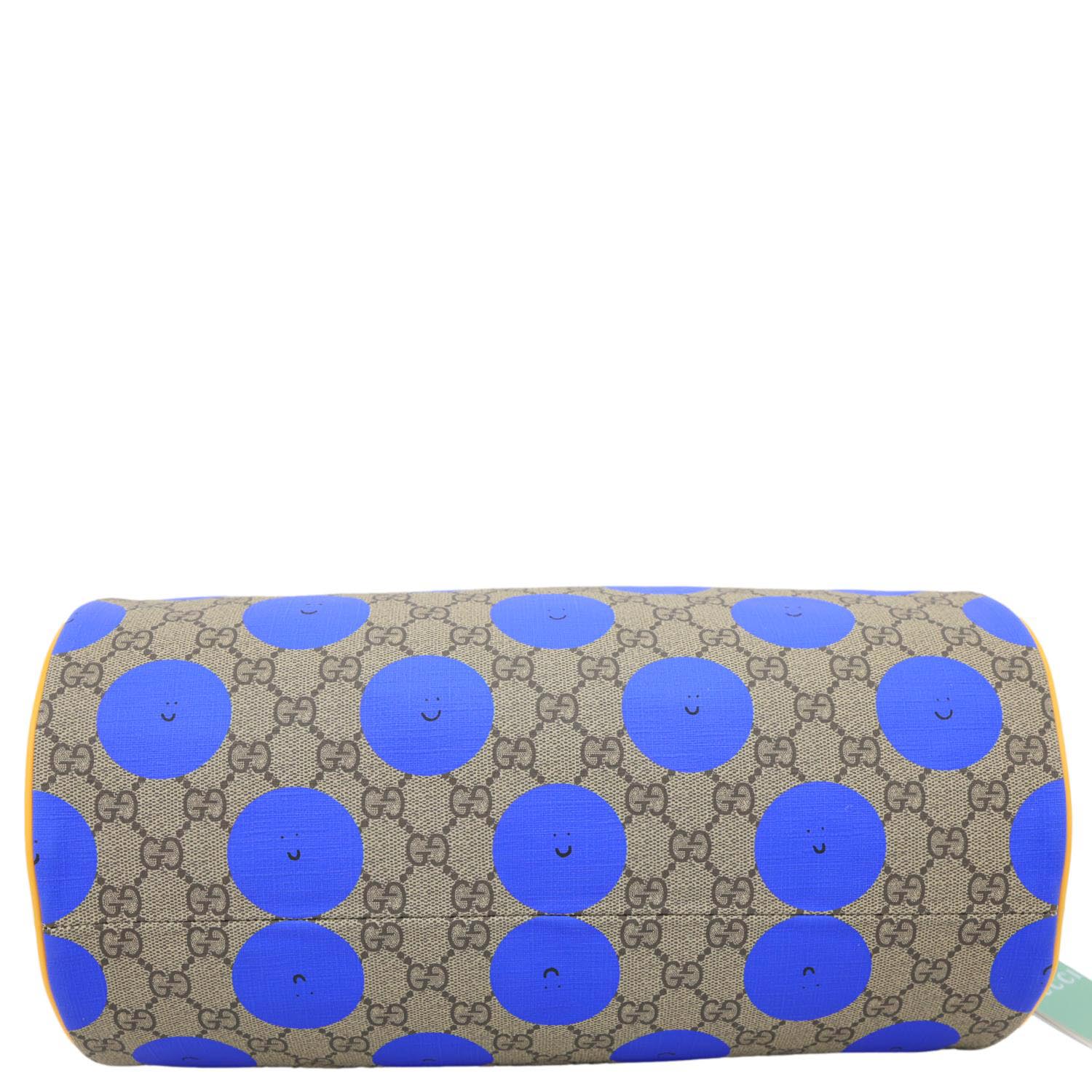 GUCCI Weekender Euan Roberts Dots GG Supreme Top Handle Shoulder Bag B