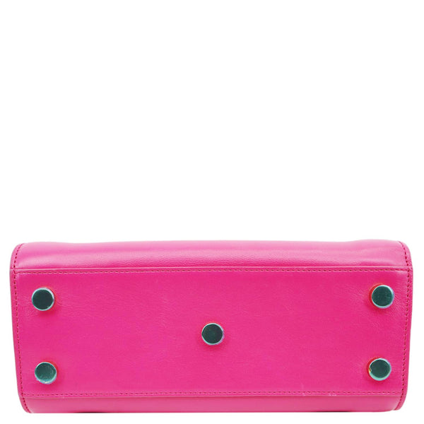 YVES SAINT LAURENT Sac de Jour Nano Calfskin Leather Satchel Bag Pink