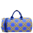 GUCCI Weekender Euan Roberts Dots GG Supreme Top Handle Shoulder Bag Blue 793849