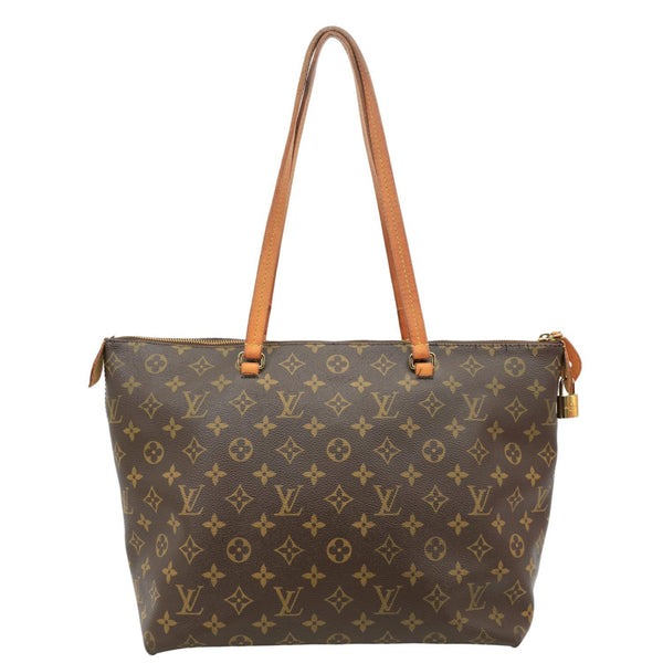 LOUIS VUITTON Iena MM Monogram Canvas Shoulder Bag Brown