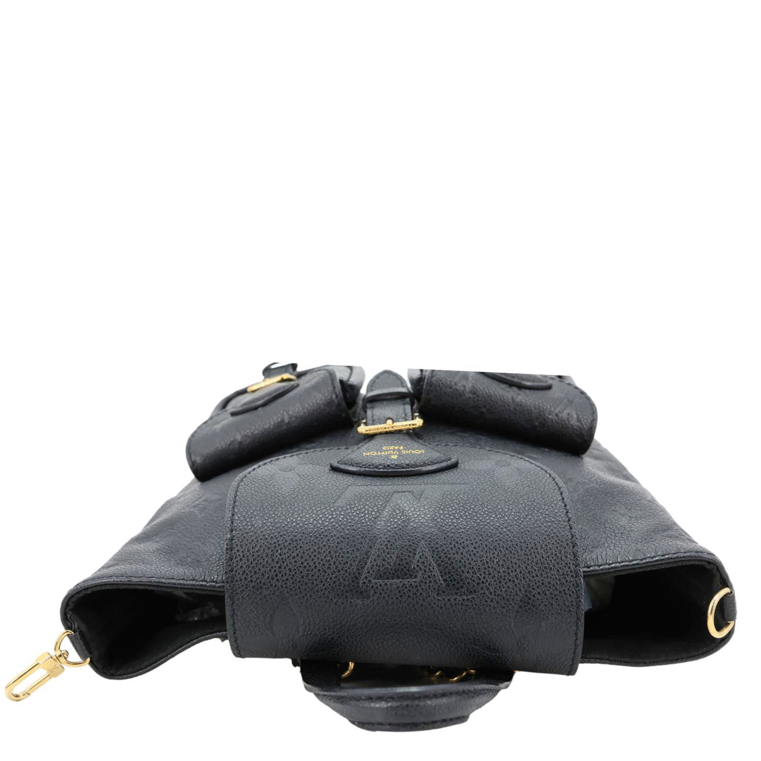 louis vuitton backpack two strap Louis Vuitton - Backup Backpack - Leather - Black - Women