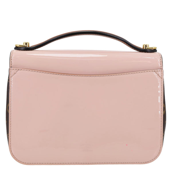 LOUIS VUITTON Cherrywood BB Vernis Leather Crossbody Bag Pink
