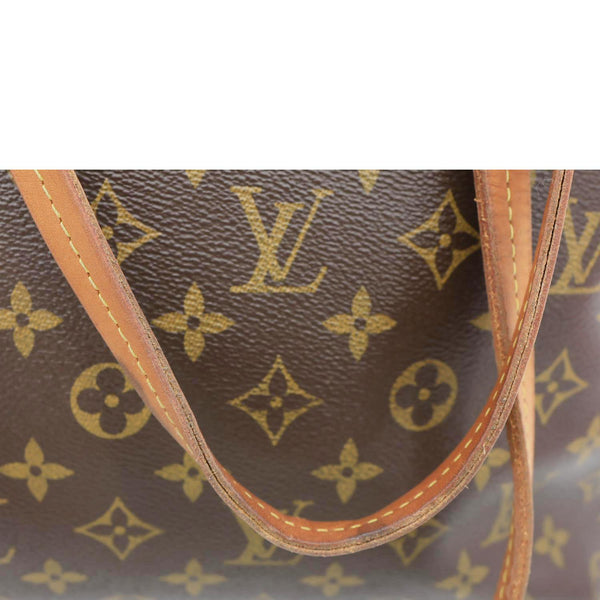LOUIS VUITTON Iena MM Monogram Canvas Shoulder Bag Brown