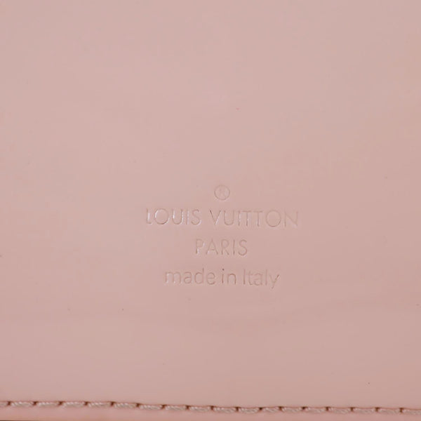 LOUIS VUITTON Cherrywood BB Vernis Leather Crossbody Bag Pink