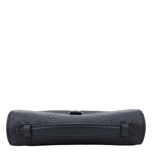 LOUIS VUITTON Metis Pochette Empreinte Leather Crossbody Bag Black