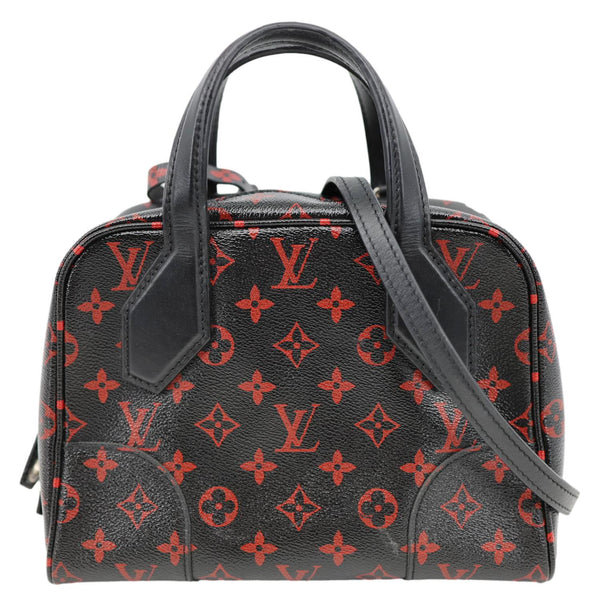 LOUIS VUITTON Dora BB Monogram Infrarouge Shoulder Bag Black