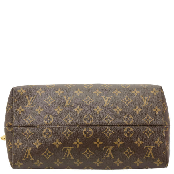 LOUIS VUITTON Iena MM Monogram Canvas Shoulder Bag Brown