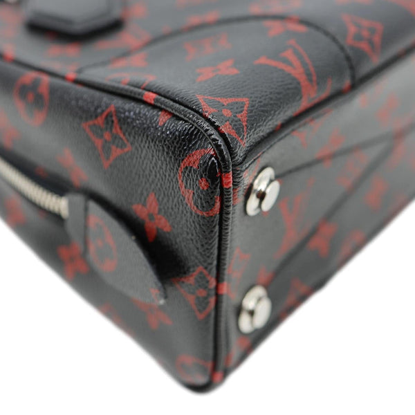 LOUIS VUITTON Dora BB Monogram Infrarouge Shoulder Bag Black