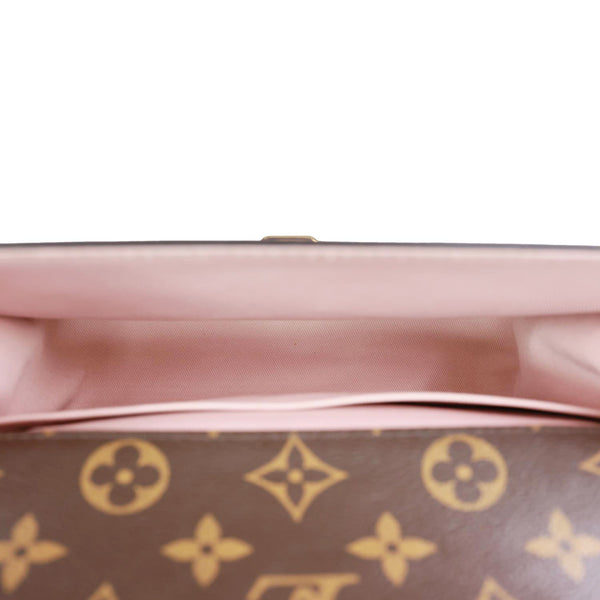 LOUIS VUITTON Cherrywood BB Vernis Leather Crossbody Bag Pink