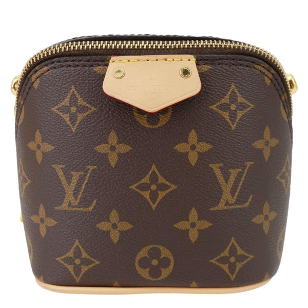 LOUIS VUITTON Just In Case Monogram Canvas Crossbody Bag Brown