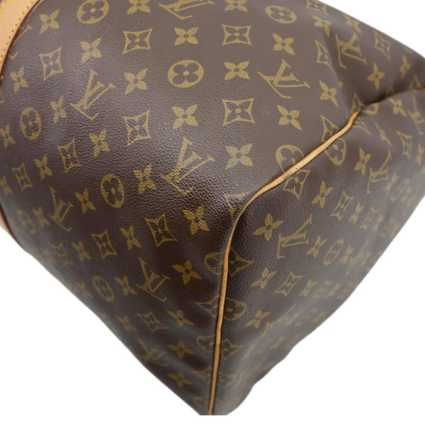 LOUIS VUITTON Keepall 50 Monogram Canvas Travel Bag Brown