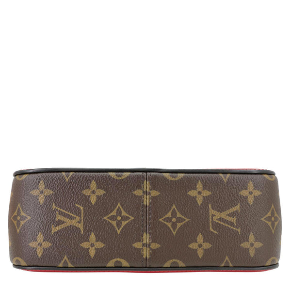 LOUIS VUITTON Cherrywood BB Vernis Leather Crossbody Bag Scarlet