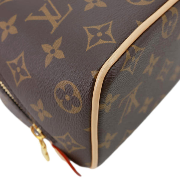 LOUIS VUITTON Just In Case Monogram Canvas Crossbody Bag Brown