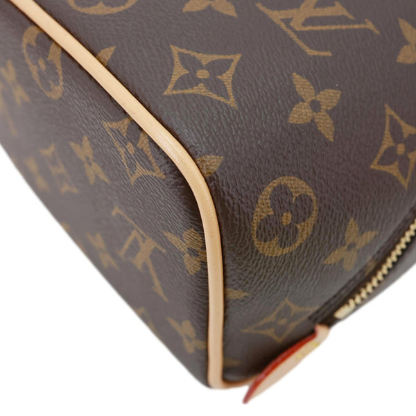 LOUIS VUITTON Just In Case Monogram Canvas Crossbody Bag Brown