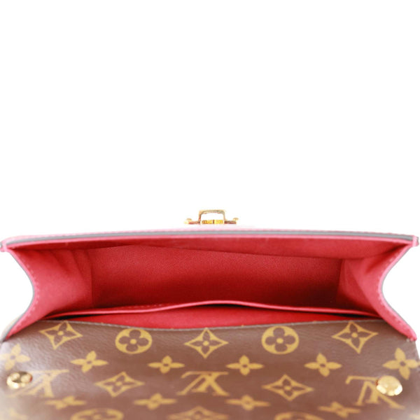 LOUIS VUITTON Cherrywood BB Vernis Leather Crossbody Bag Scarlet