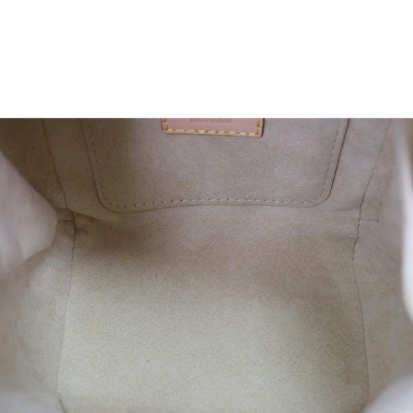 LOUIS VUITTON Just In Case Monogram Canvas Crossbody Bag Brown