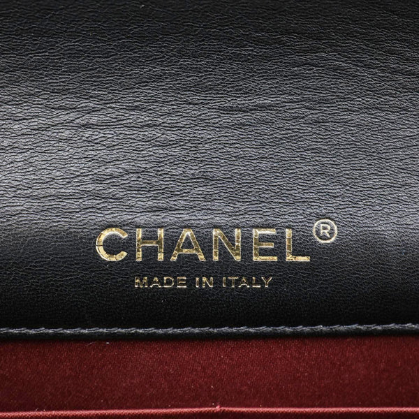 CHANEL Golden Class Quilted Leather Chain Wallet Crossbody Bags Black