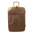 LOUIS VUITTON Pegase 55 Monogram Canvas Business Suitcase Travel Bag Brown