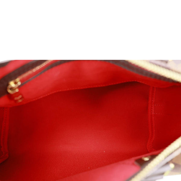 LOUIS VUITTON Speedy 25 Bandouliere Damier Ebene Shoulder Bag Brown
