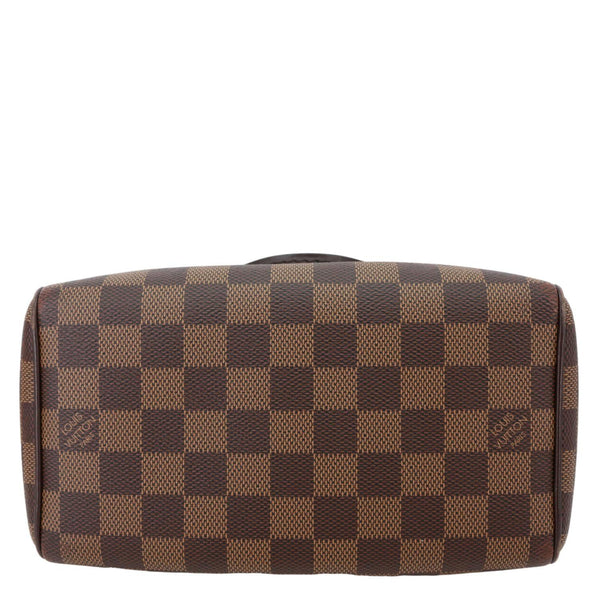 LOUIS VUITTON Speedy 20 Bandouliere Damier Ebene Shoulder Bag Brown