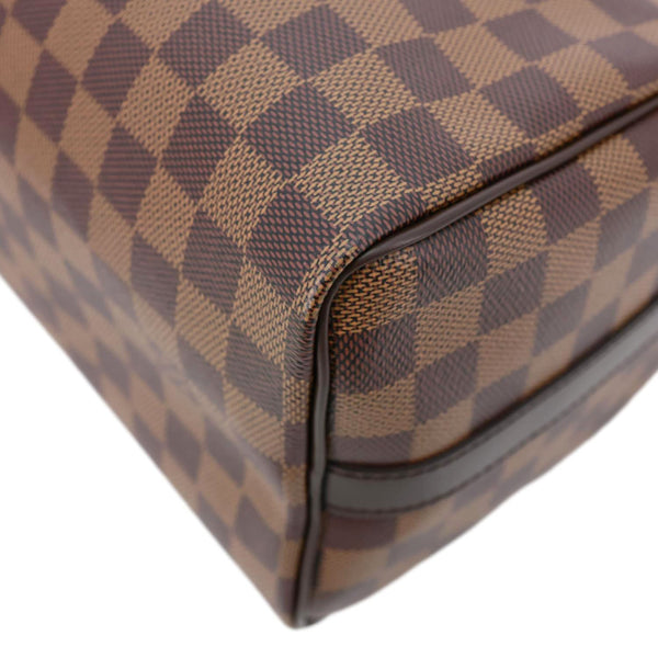 LOUIS VUITTON Speedy 25 Bandouliere Damier Ebene Shoulder Bag Brown