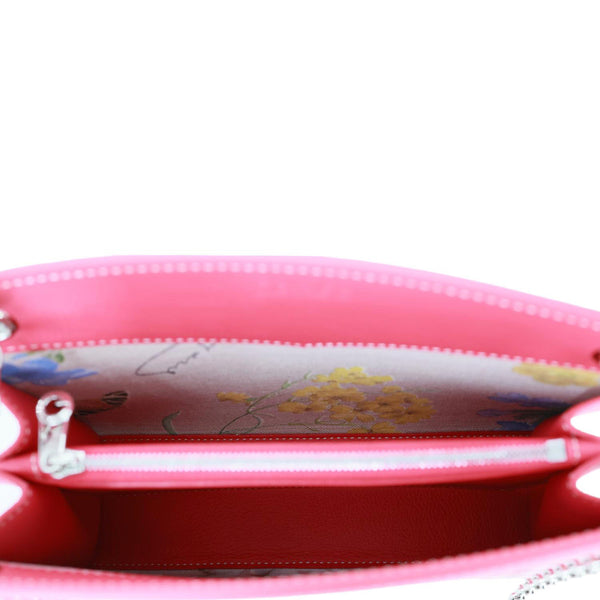 GOYARD Rouette Structure Mini Canvas Shoulder Bag Pink