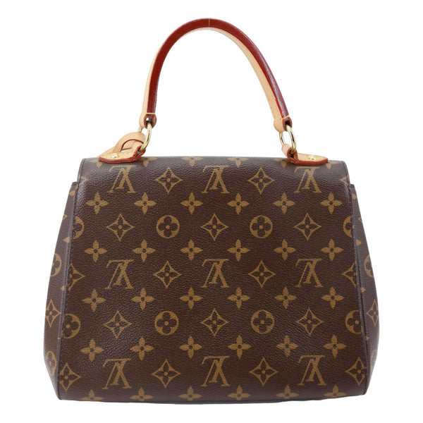 LOUIS VUITTON Cluny BB Monogram Canvas Crossbody Bag Brown