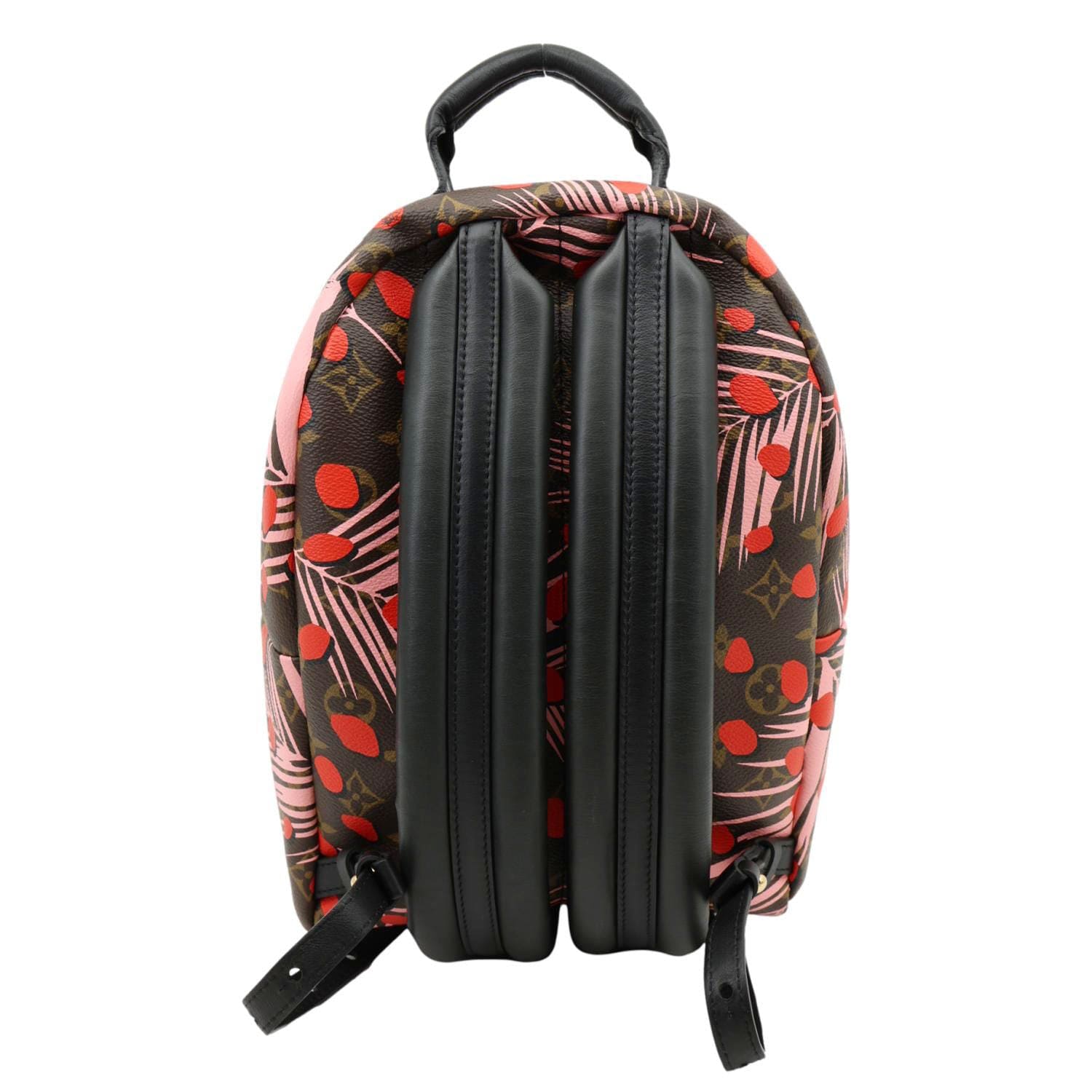 louis vuitton backpack palm trees Louis Vuitton 2016 Monogram Jungle Dots Palm Springs Pm Backpack