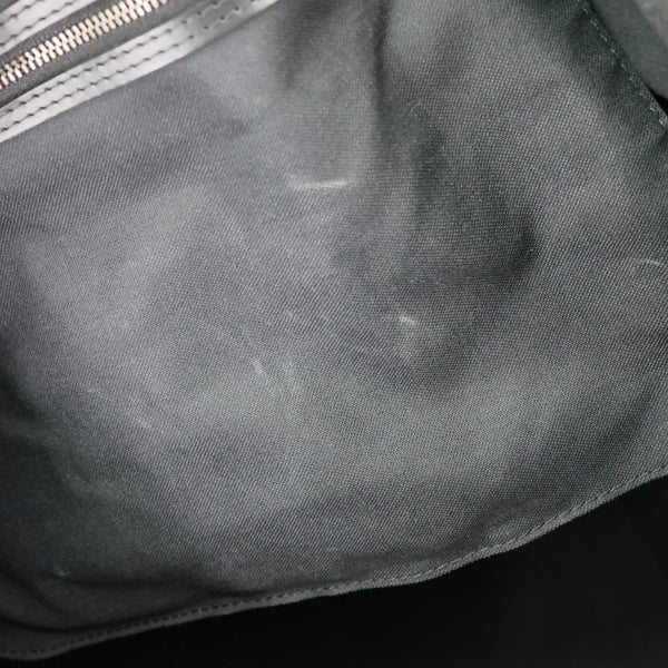 LOUIS VUITTON Keepall 55 Bandouliere Monogram Eclipse Travel Bag Black