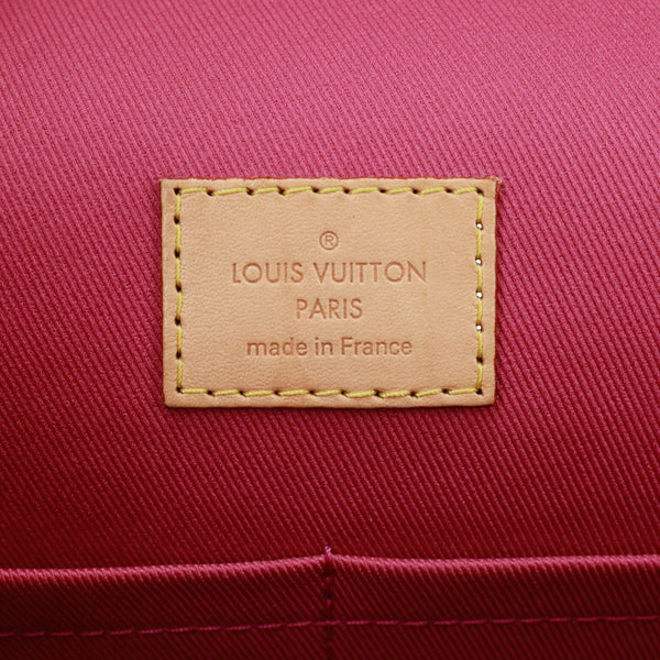 LOUIS VUITTON Cluny BB Monogram Canvas Crossbody Bag Brown