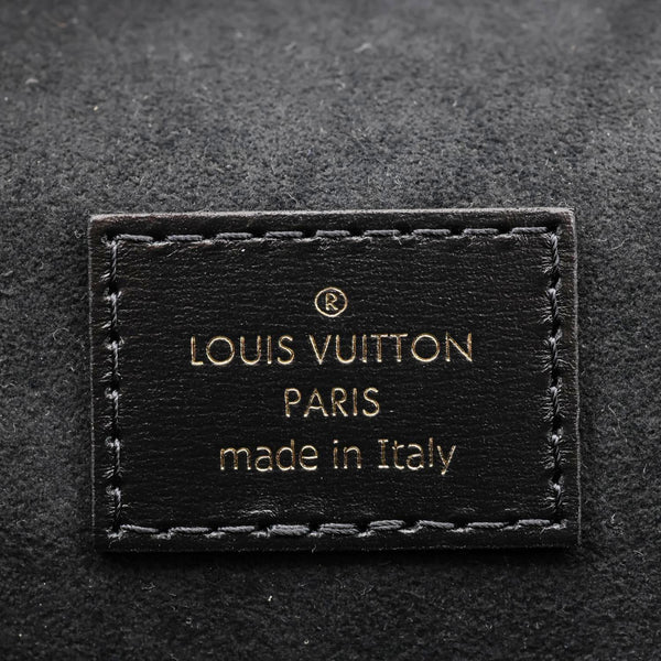 LOUIS VUITTON Vanity Monogram Reverse Canvas Chain Crossbody Bag Brown