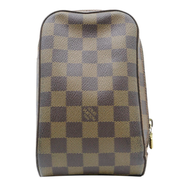 LOUIS VUITTON Geronimos Sling Damier Ebene Crossbody Bag Brown