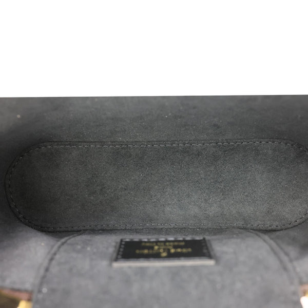 LOUIS VUITTON Vanity Monogram Reverse Canvas Chain Crossbody Bag Brown