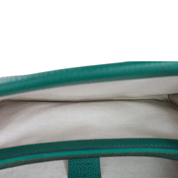 GUCCI Dionysus Small Dollar Calfskin Leather Shoulder Bag Green 400249