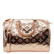 LOUIS VUITTON Speedy Bandouliere 25 Monogram Miroir Leather Shoulder Bag Rose Gold