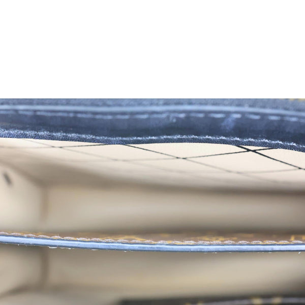 LOUIS VUITTON Trunk Clutch Reverse Monogram Crossbody Bag Brown