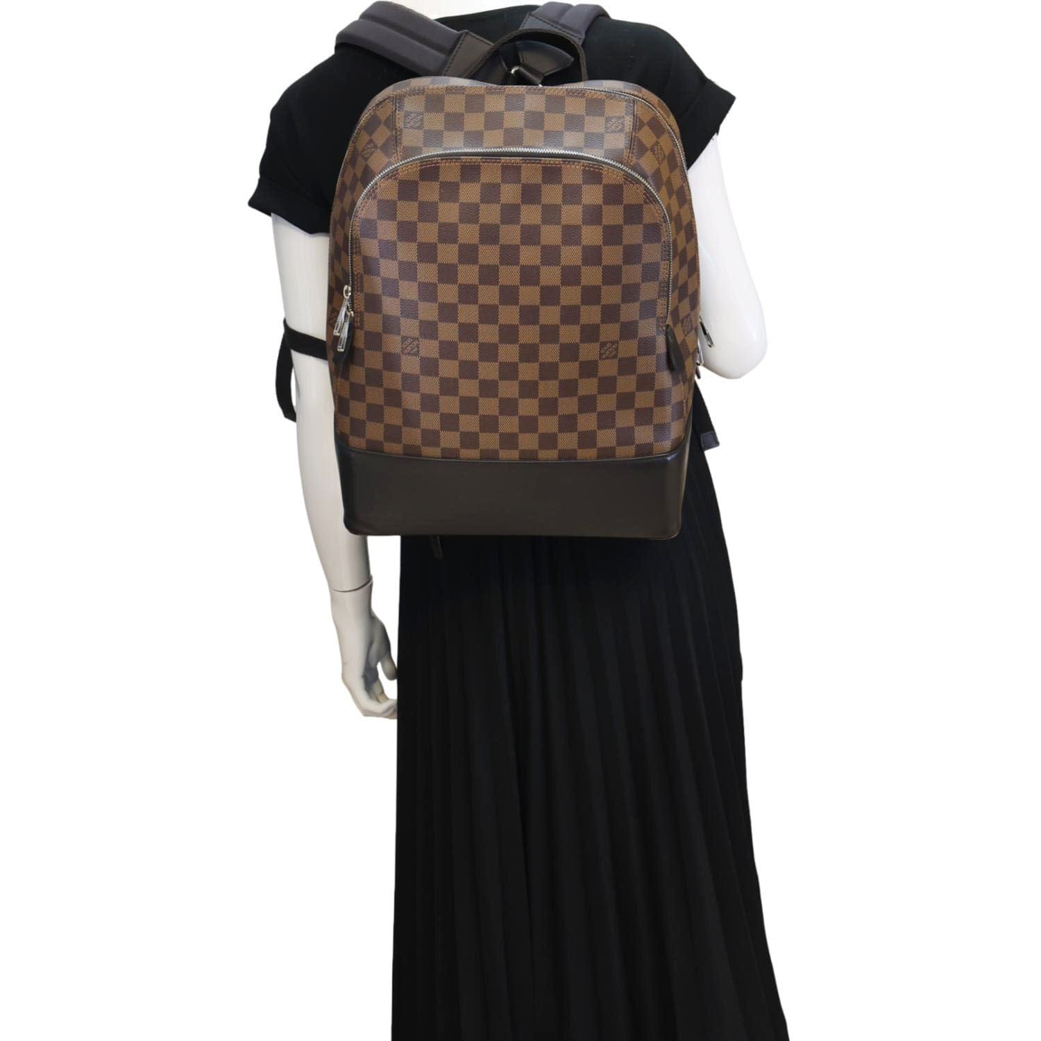 LOUIS VUITTON Jake Damier Ebene Backpack Bag Brown LOUIS VUITTON Jake Damier Ebene Backpack Bag Brown