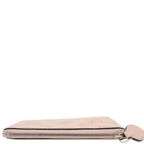 LOUIS VUITTON Mahina Leather Key Pouch Wallet Magnolia