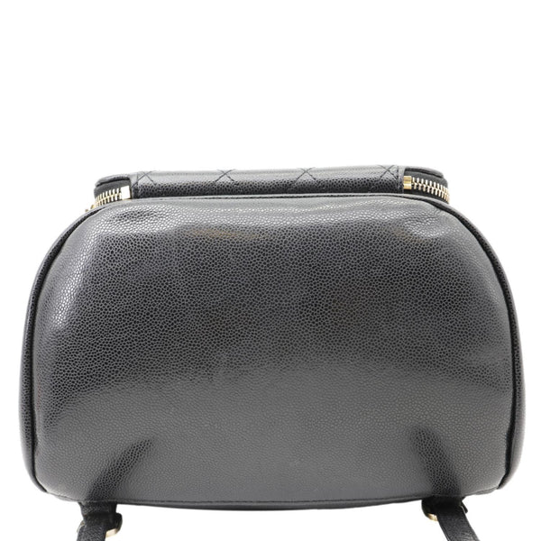 CHANEL Business Affinity Caviar Quilted Backpack Black